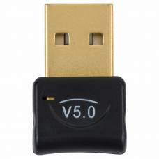 Адаптер Bluetooth 5.0 U&P Wazney BTA-504 Black (BTA504b)