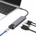 USB-хаб U&P BYL-1010N Type-C - LAN RJ45 / HDMI / 2xUSB 3.0 / USB Type-C Grey (BYL-1010N-GY)