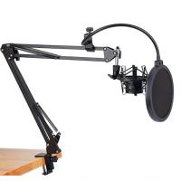 Стойка-пантограф для микрофона Green Audio GAZ-35 с пауком и поп-фильтром