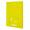Записная книга Qbook 20 x 28,5 см 192 страницы в клетку Лимонная