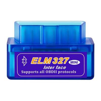 Автомобильный сканер U&P OBD2 mini ELM327 Bluetooth v1.5 Pic18F25K80 Blue (WAZ-ELM327-V1BE)