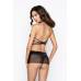 Пеньюар Passion Erotic Line Maresol Chemise Черный, S\M Пеньюар Passion Erotic Line Maresol Chemise Черный, S\M