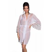 Воздушный пеньюар LOVELIA PEIGNOIR white XXL/XXXL - Passion Воздушный пеньюар LOVELIA PEIGNOIR white XXL/XXXL - Passion