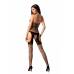 Бодистокинг с имитацией чулок Passion BS079 black