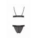 Комплект белья Passion GLAMISS SET Black L/XL