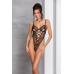 Эротическое боди с рисунком LOVELIA BODY black L/XL - Passion