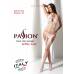 Бодистокинг с имитацией чулок Passion BS079 white