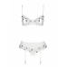 Сексуальный комплект с поясом для чулок LOVELIA SET white XXL/XXXL - Passion Сексуальный комплект с поясом для чулок LOVELIA SET white XXL/XXXL - Passion