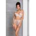 Эротический комплект с рисунком LOVELIA BIKINI white XXL/XXXL - Passion