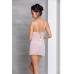 Сорочка с вырезами на груди + стринги LOVELIA CHEMISE white L/XL - Passion