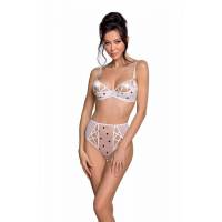 Эротический комплект с рисунком LOVELIA BIKINI white XXL/XXXL - Passion