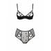 Эротический комплект с рисунком LOVELIA BIKINI black L/XL - Passion